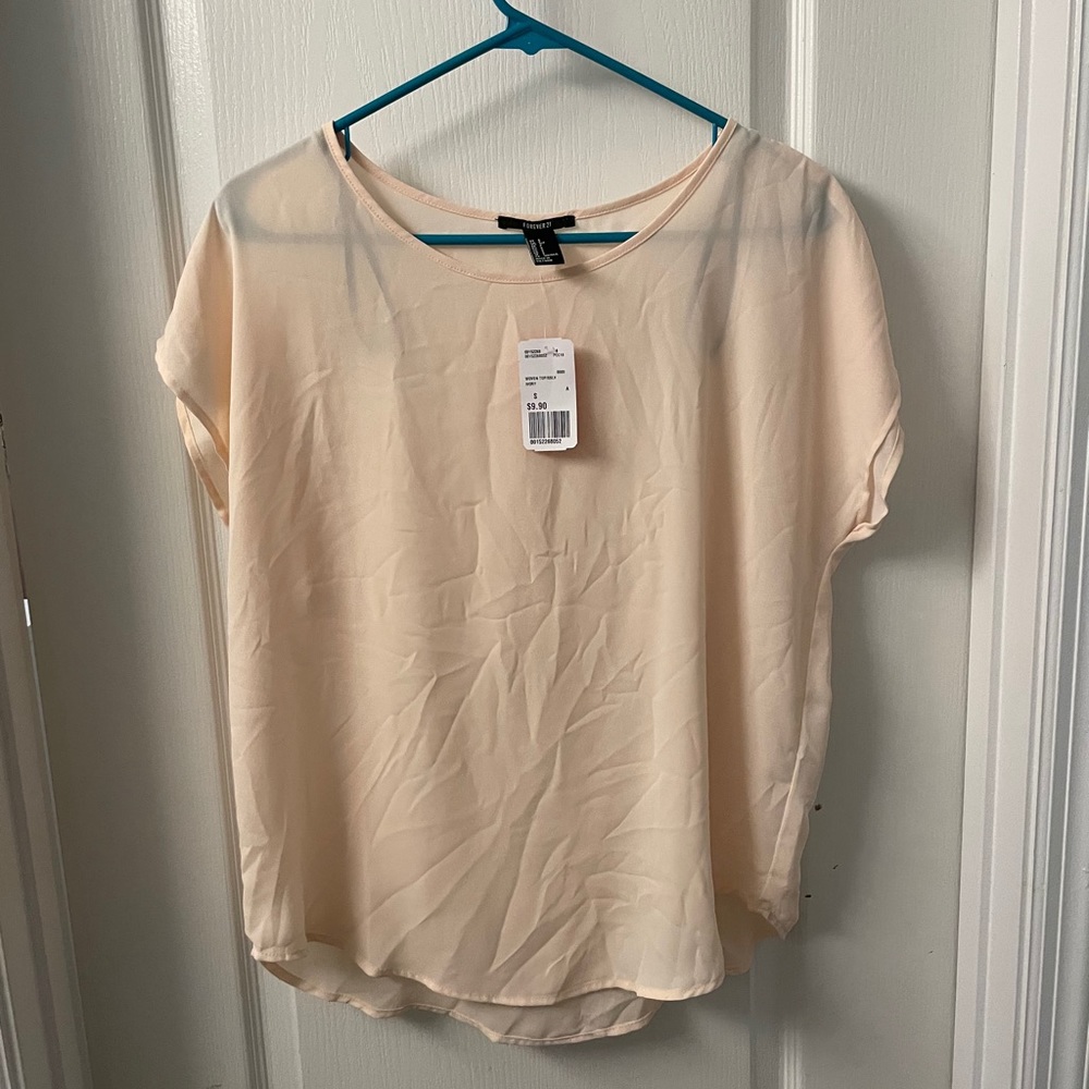 Cream blouse